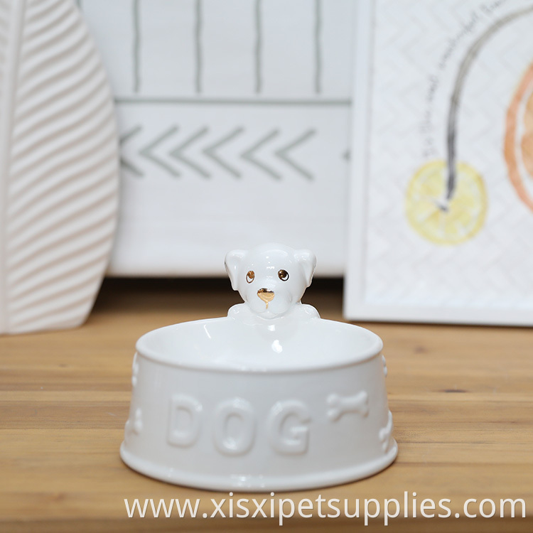 Newest Ceramic Pet Bowl for Eating and Drinking Safety Non-toxic Dog Bowl